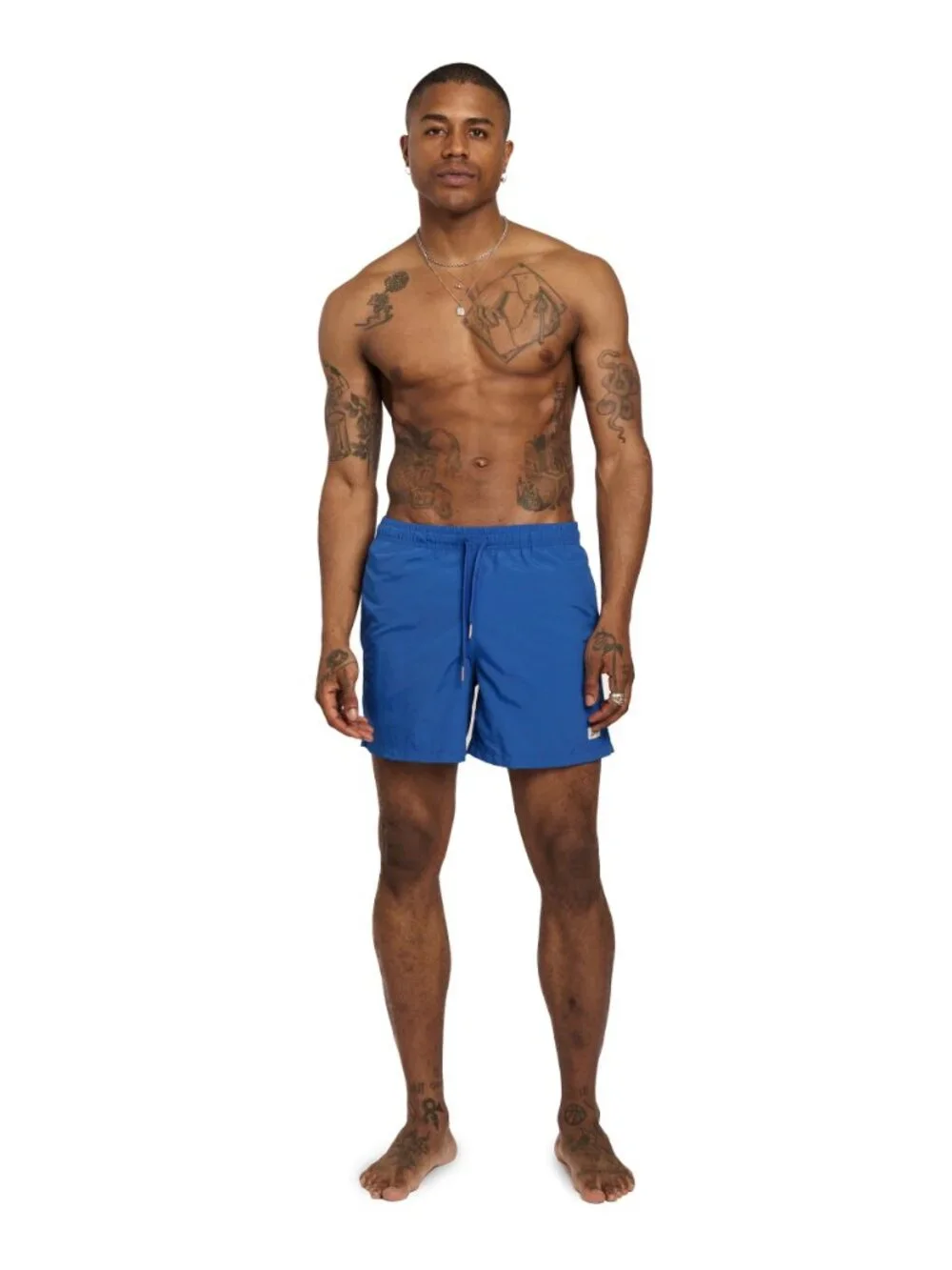 Bather Swim Trunk, Ocean Blue, size XL
